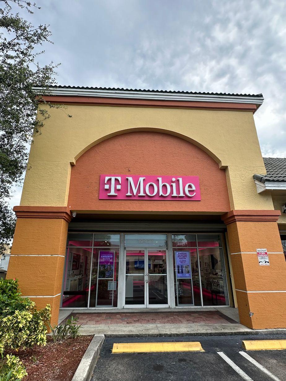 Exterior photo of T-Mobile Store at NW 41st Street & NW 104th St, Doral, FL