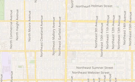map of 5640 NE MLK Blvd Portland, OR 97211