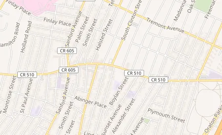map of 946 S Orange Ave Newark, NJ 07106