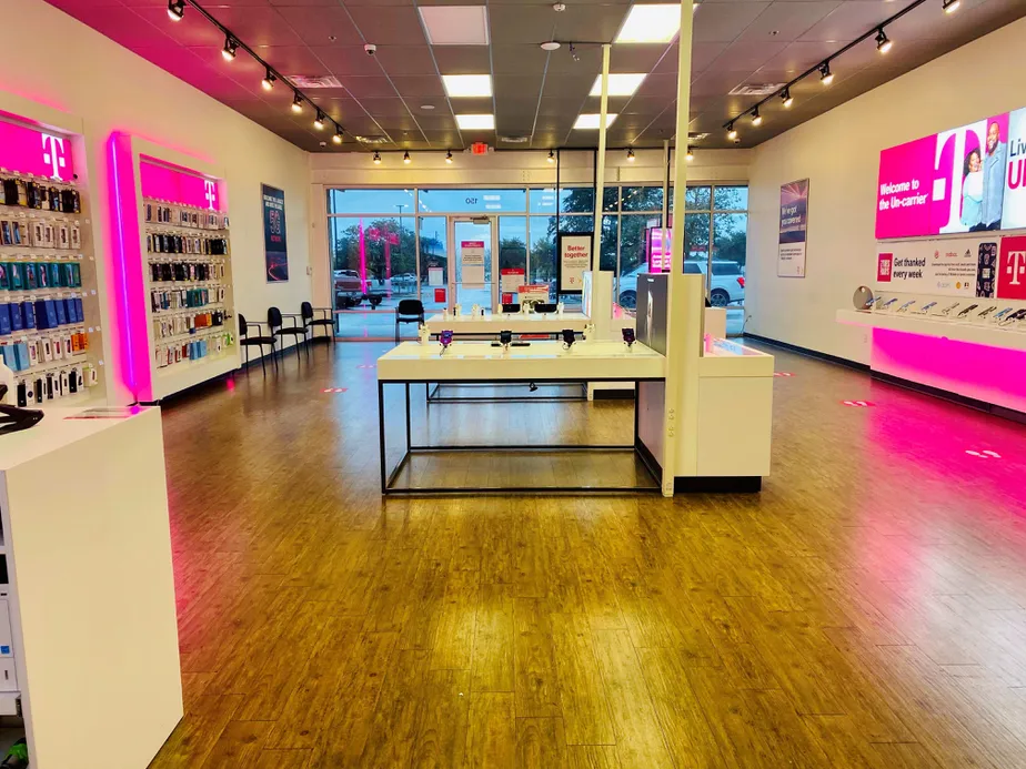 Interior photo of T-Mobile Store at University Blvd & University Oaks Blvd, Round Rock, TX