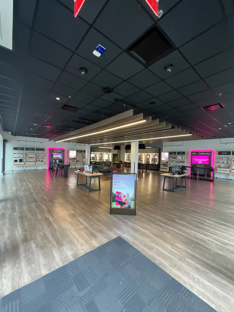  Interior photo of T-Mobile Store at Harbor Town Square, Fullerton, CA 