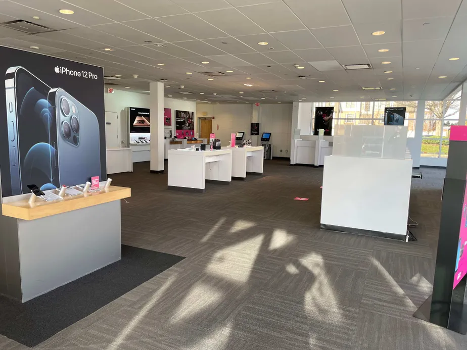 Interior photo of T-Mobile Store at Corporate Dr & Merchants Concourse, Westbury, NY