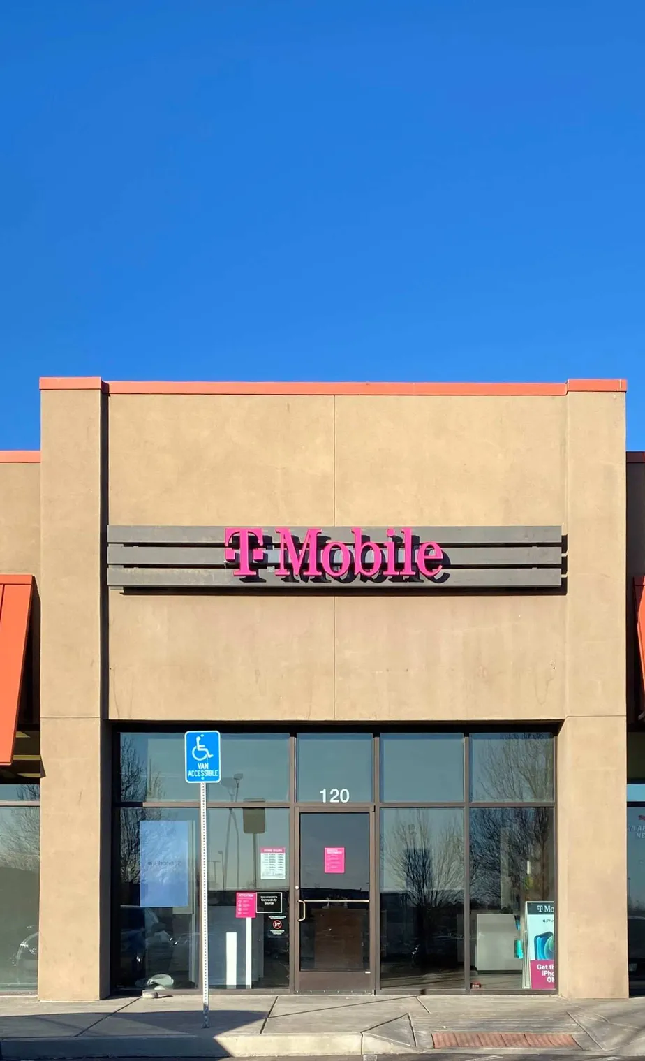 Exterior photo of T-Mobile store at Mesa Ridge Pkwy & Fountain Mesa Rd, Fountain, CO