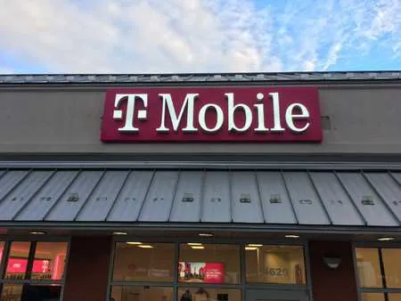 Exterior photo of T-Mobile Store at Gallia St & Clayport St, New Boston, OH