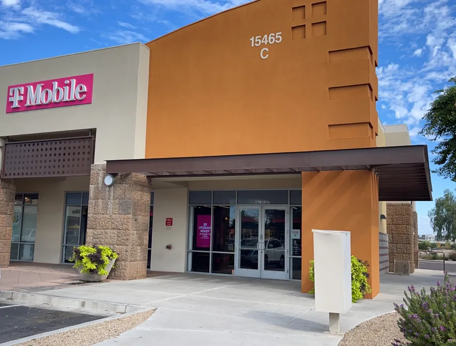 Exterior photo of T-Mobile Store at Pebble Creek Pkwy & I-10, Goodyear, AZ
