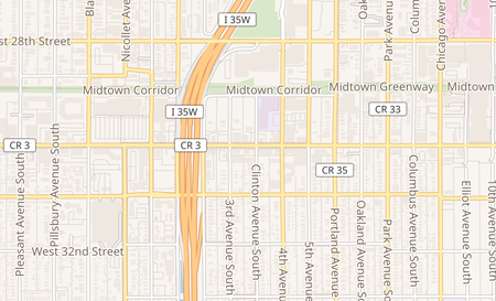 map of 317 E Lake St Minneapolis, MN 55408