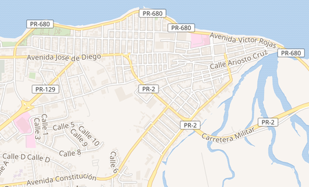 mapa de 240 Ave Llorens Torres Arecibo Plaza Ctr Arecibo, PR 00612