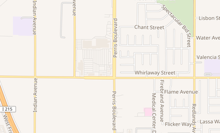 map of 2560 N. Perris Blvd #G7 Perris, CA 92571