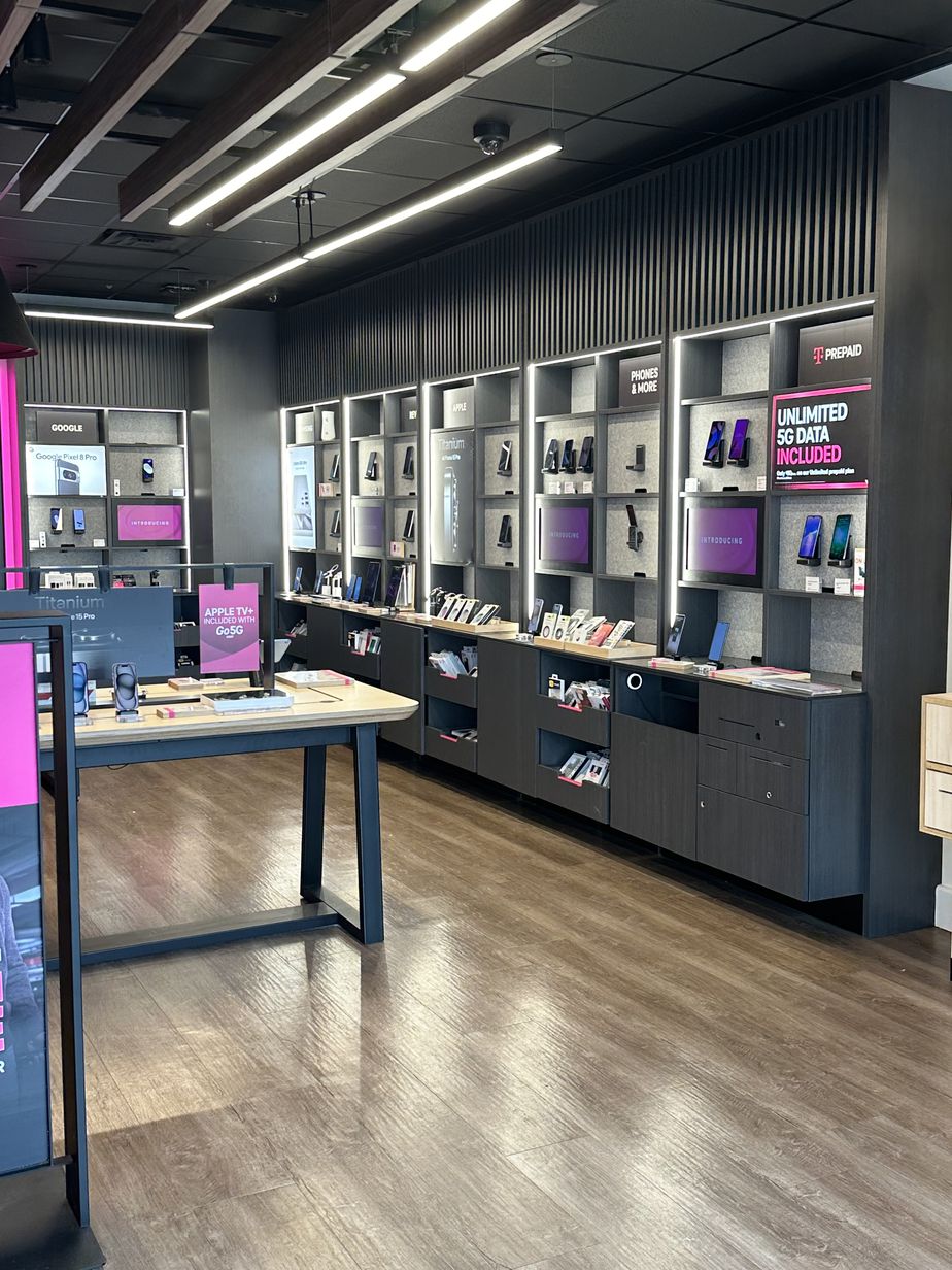 Interior photo of T-Mobile Store at Michigan Ave & S Canton Ctr Rd, Canton, MI