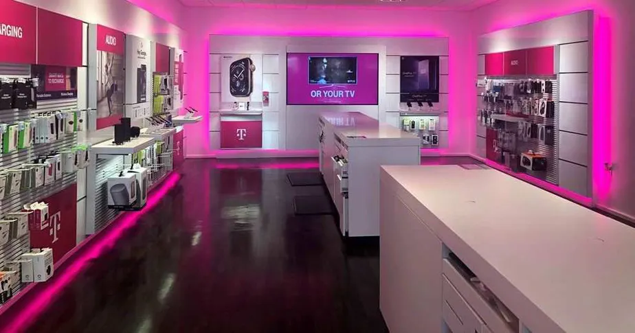 Interior photo of T-Mobile Store at Dixie Highway, Louisville, KY