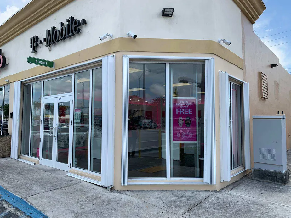 Exterior photo of T-Mobile store at Nw 7th Ave & Nw 131st St, North Miami, FL