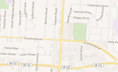map of 620 S Breiel Blvd Middletown, OH 45044