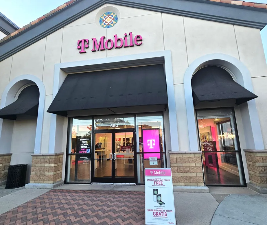 Exterior photo of T-Mobile Store at Limonite Ave & Hamner Ave, Mira Loma, CA