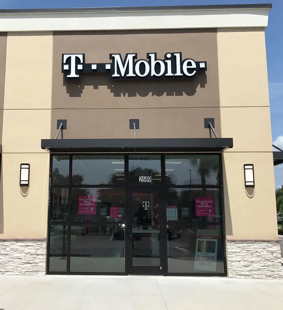 Exterior photo of T-Mobile store at Clearlake Rd & Otterbein Ave, Cocoa, FL
