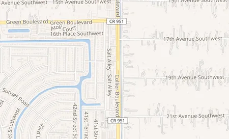 map of 12285 Collier Blvd Naples, FL 34116