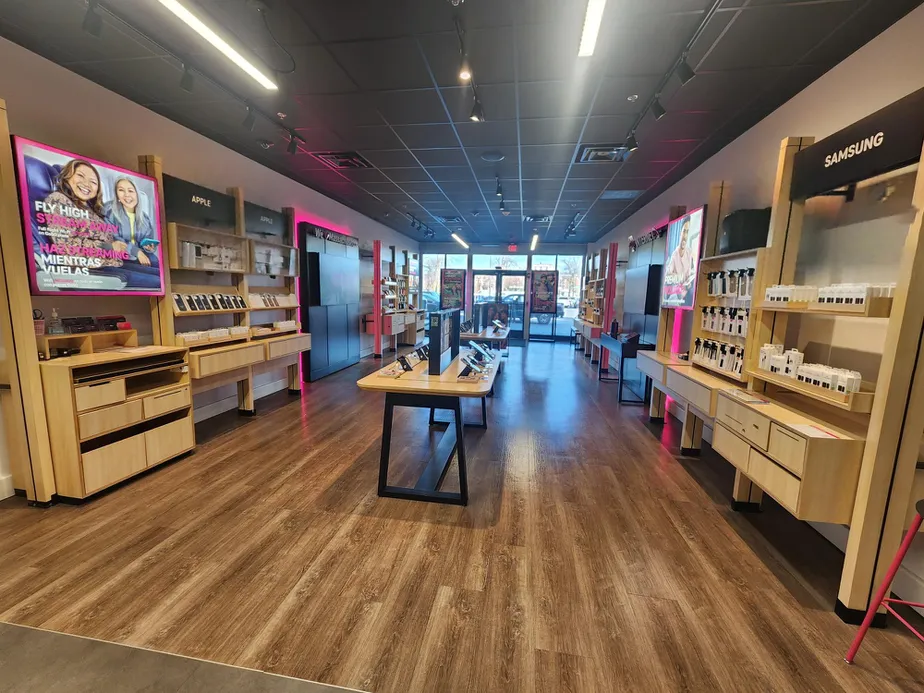  Interior photo of T-Mobile Store at Border St & William C Kelly Sq, East Boston, MA 