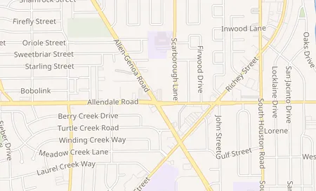 map of 1901 Allen Genoa Rd Pasadena, TX 77502
