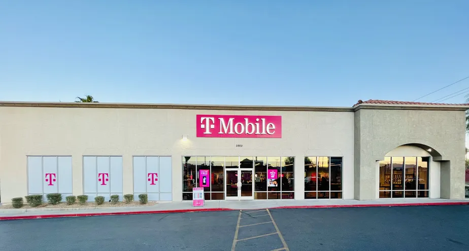 Exterior photo of T-Mobile Store at Sahara & Valley View, Las Vegas, NV