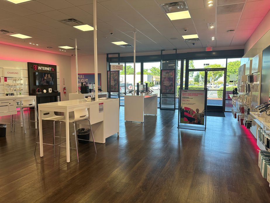 Interior photo of T-Mobile Store at Dale Rd - Trader Joe's Center, Modesto, CA