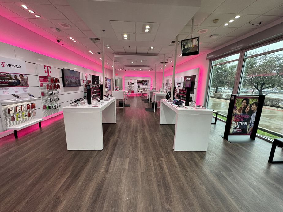 Interior photo of T-Mobile Store at Inwood Rd & Lemmon Ave, Dallas, TX