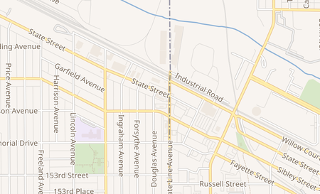 map of 1 State Street Calumet City, IL 60409