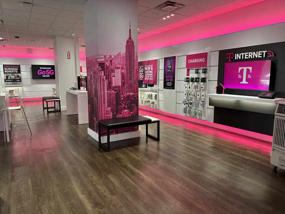 Interior photo of T-Mobile Store at W 15th St & 9th Ave - Chelsea Market, New York, NY