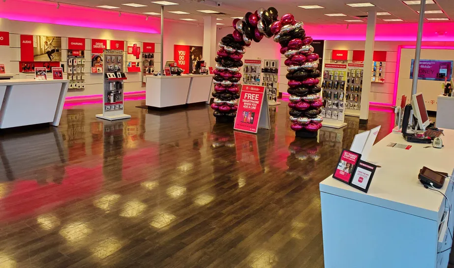Interior photo of T-Mobile Store at W Florissant & Lucas-Hunt, Jennings, MO