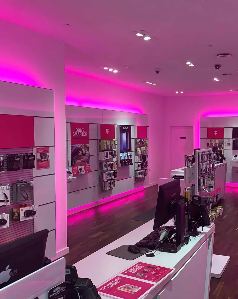 Interior photo of T-Mobile Store at Broward Mall 5, Plantation, FL