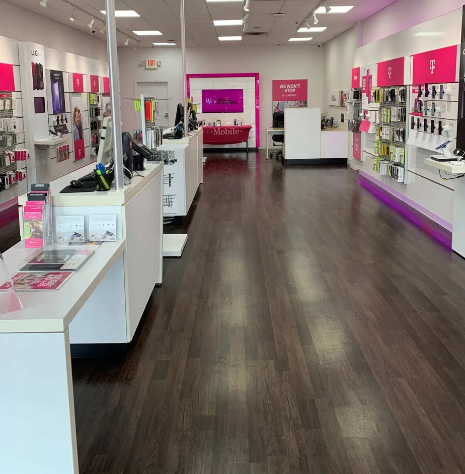 Interior photo of T-Mobile Store at Highland Rd & Crescent Lake Rd, Waterford, MI