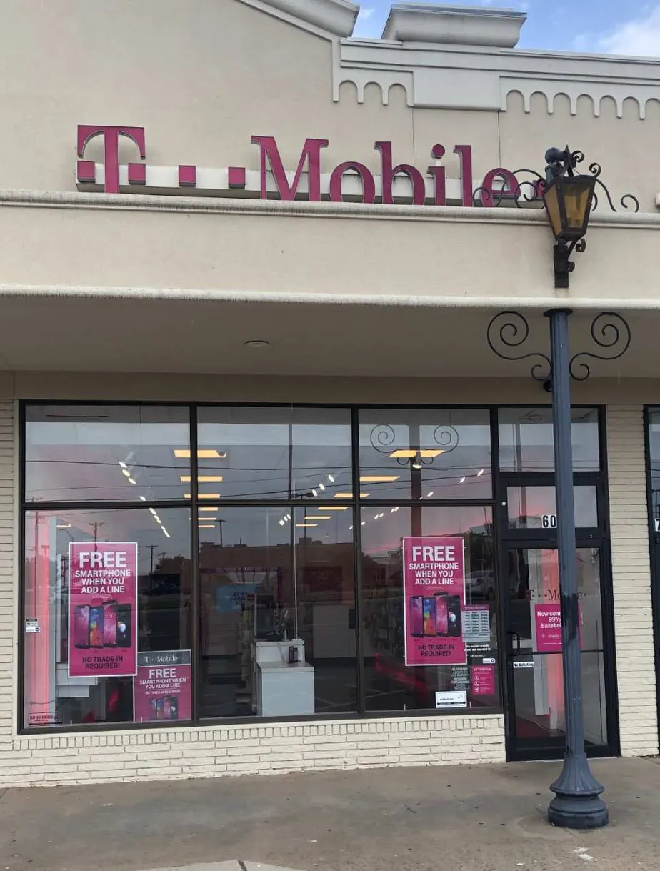 Exterior photo of T-Mobile store at Call Field & Rhea Rd, Wichita Falls, TX