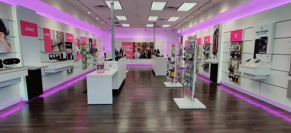 Interior photo of T-Mobile Store at Lake Houston Pkwy & Fm 1960 Rd, Humble, TX