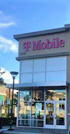 Exterior photo of T-Mobile store at W El Camino Real & San Antonio Rd, Mountain View, CA