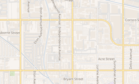 map of 8917 De Soto Ave. Canoga Park, CA 91304