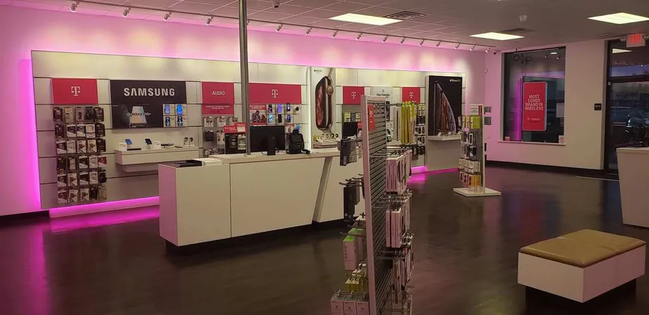 Interior photo of T-Mobile Store at Pottstown Ave & Seminary St, Pennsburg, PA