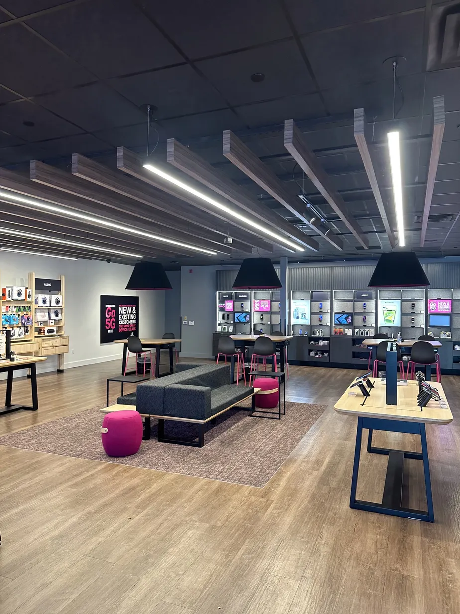 Interior photo of T-Mobile Store at Northlake Blvd & Congress Ave, Palm Beach Gardens, FL