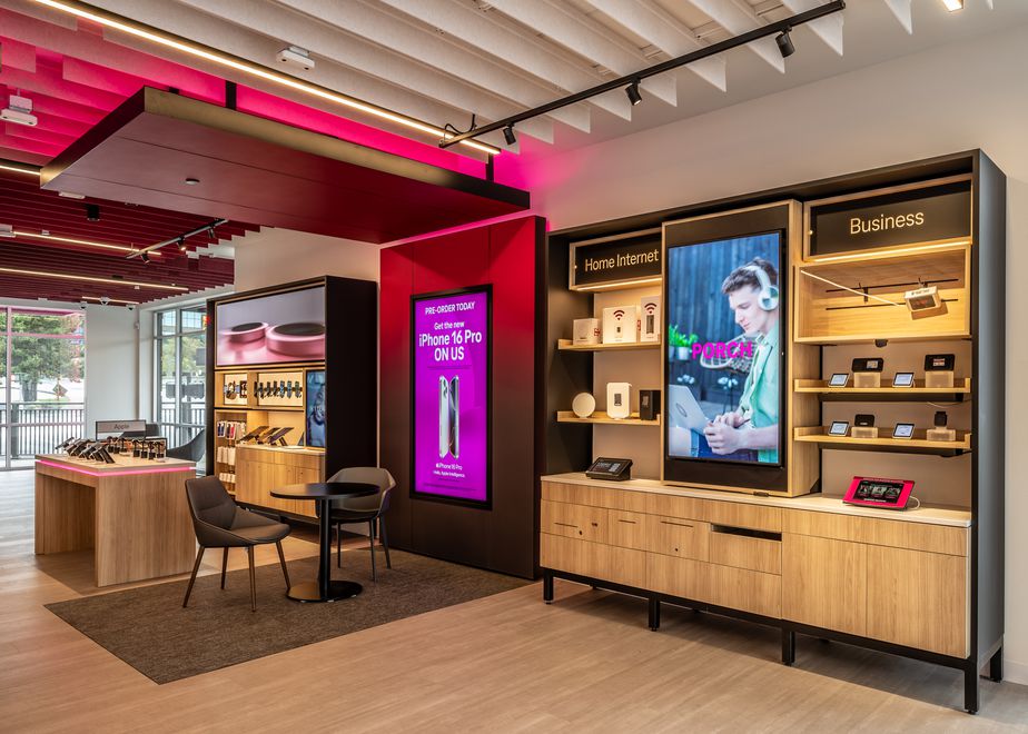 Interior photo of T-Mobile Store at Factoria & SE 36th St, Bellevue, WA