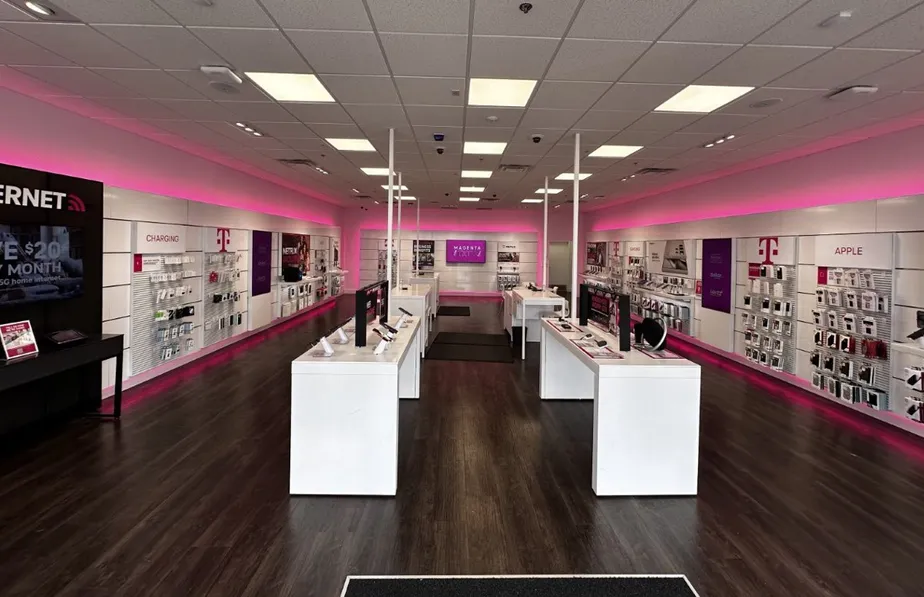  Interior photo of T-Mobile Store at S Washington St, North Attleboro, MA 