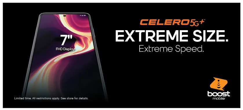 Celero 5G Extreme Size Extreme Speed