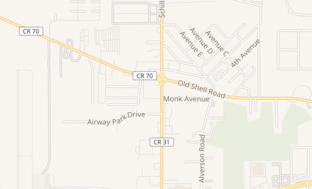 map of 135 Schillinger Rd N Unit C Mobile, AL 36608