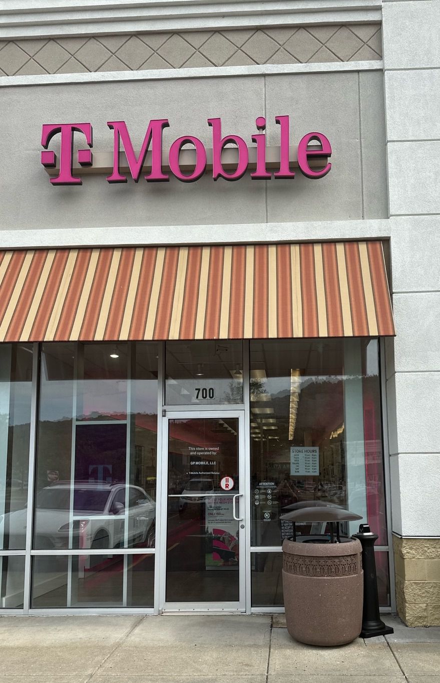 Exterior photo of T-Mobile Store at South Meadow St, Ithaca, NY