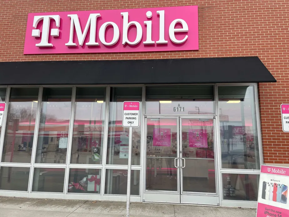 Exterior photo of T-Mobile Store at Vernor Highway & Dragoon St, Detroit, MI