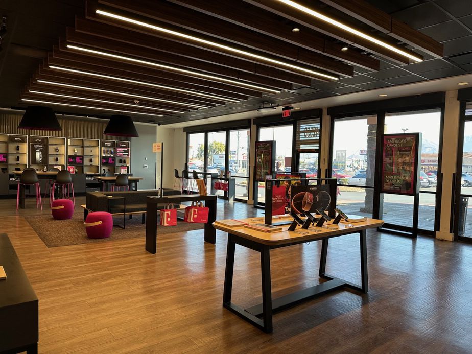 Interior photo of T-Mobile Store at Charleston & Lamb, Las Vegas, NV