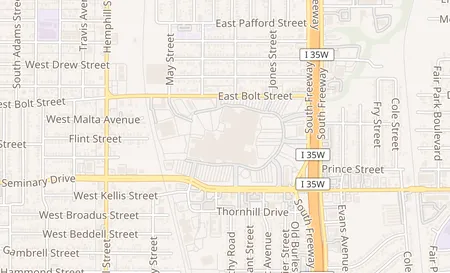 map of 4200 South Fwy Ste 1430 Fort Worth, TX 76115
