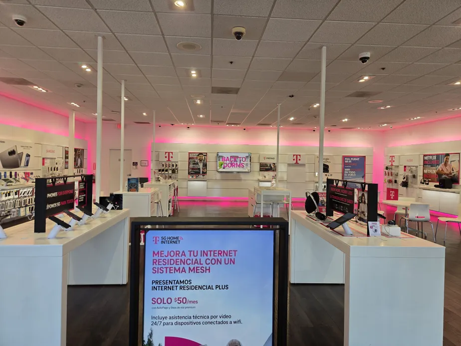  Interior photo of T-Mobile Store at Cesar Chavez & Peach, Fresno, CA 