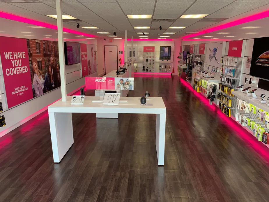 Interior photo of T-Mobile Store at Mack Ave & Shelbourne Rd, Grosse Pointe, MI