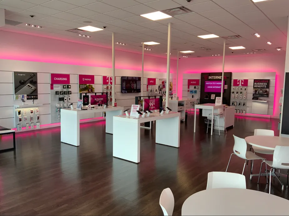  Interior photo of T-Mobile Store at Crossroads Blvd & Penneys St, Waterloo, IA 