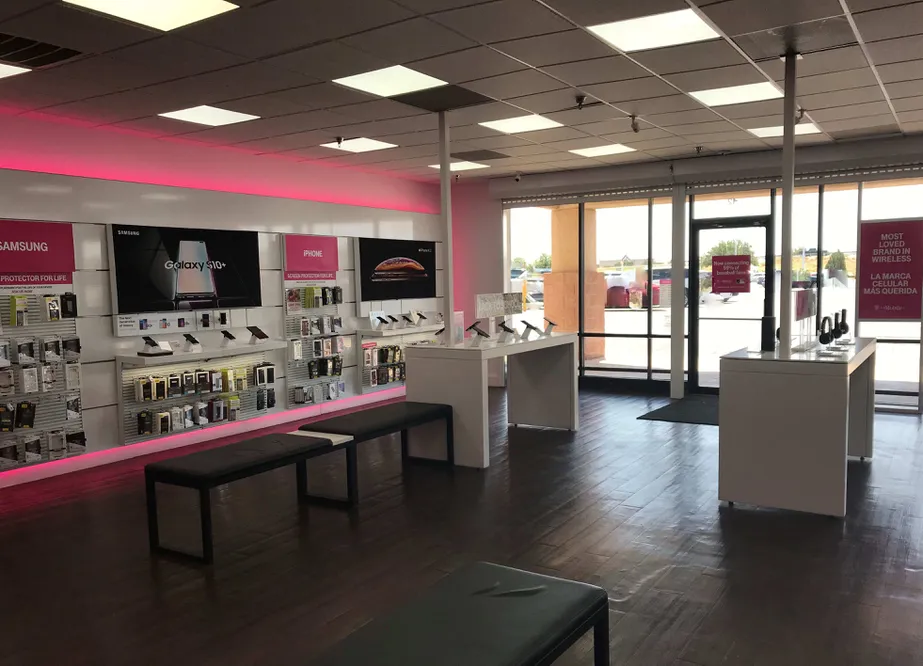 Interior photo of T-Mobile Store at N Midkiff Rd & State Loop 250, Midland, TX