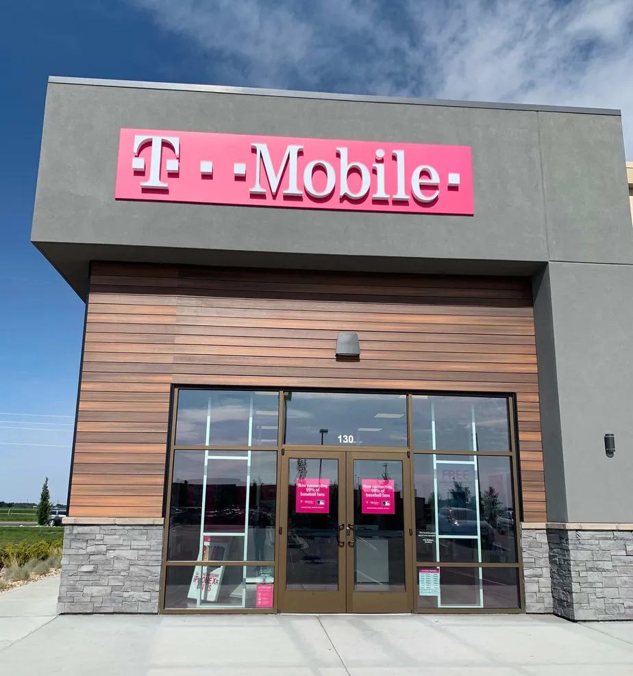 Exterior photo of T-Mobile store at N 2nd E & W Moran View Rd, Rexburg, ID