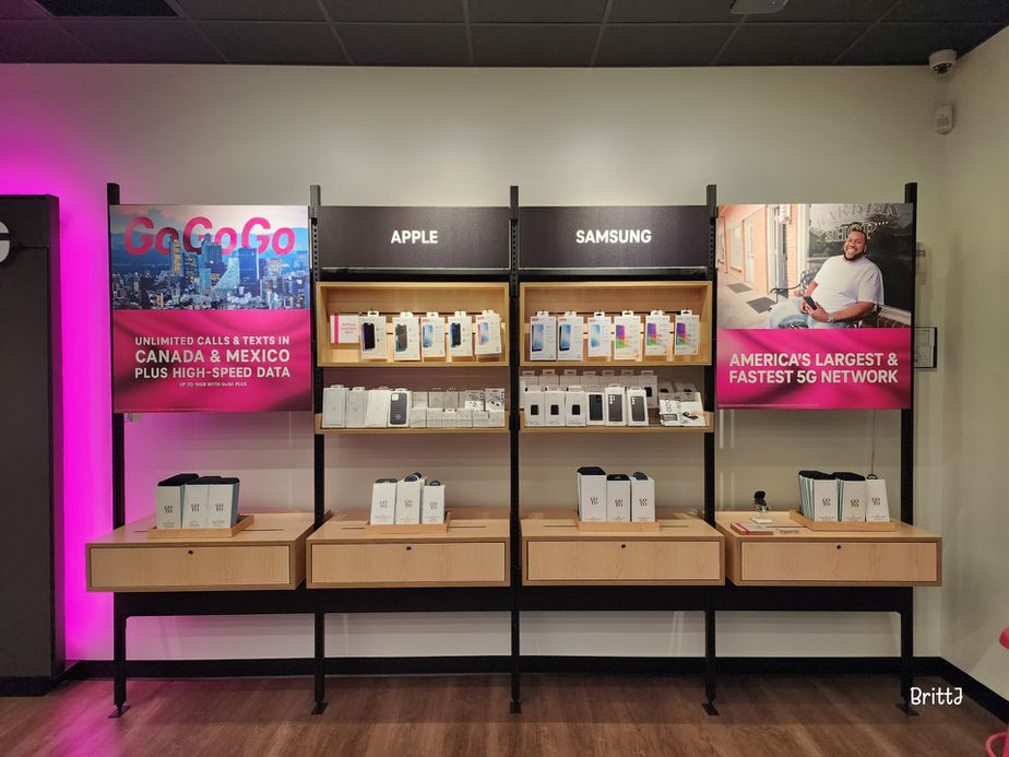 Interior photo of T-Mobile Store at Shawnee Mission Pkwy & Lackman, Shawnee, KS