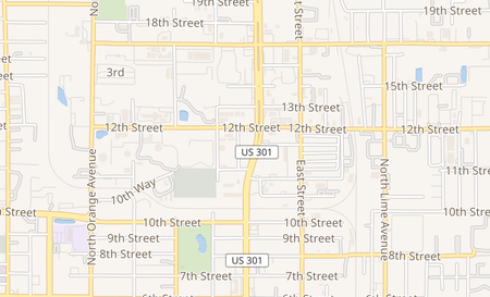 map of 1155 N Washington Blvd Unit A Sarasota, FL 34236